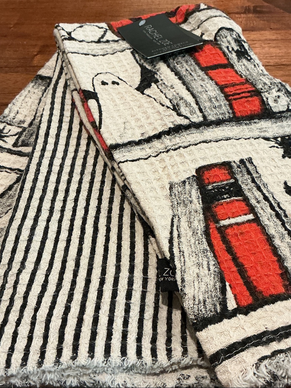 Rachel Zoe Halloween Kitchen Towels - Set of 3